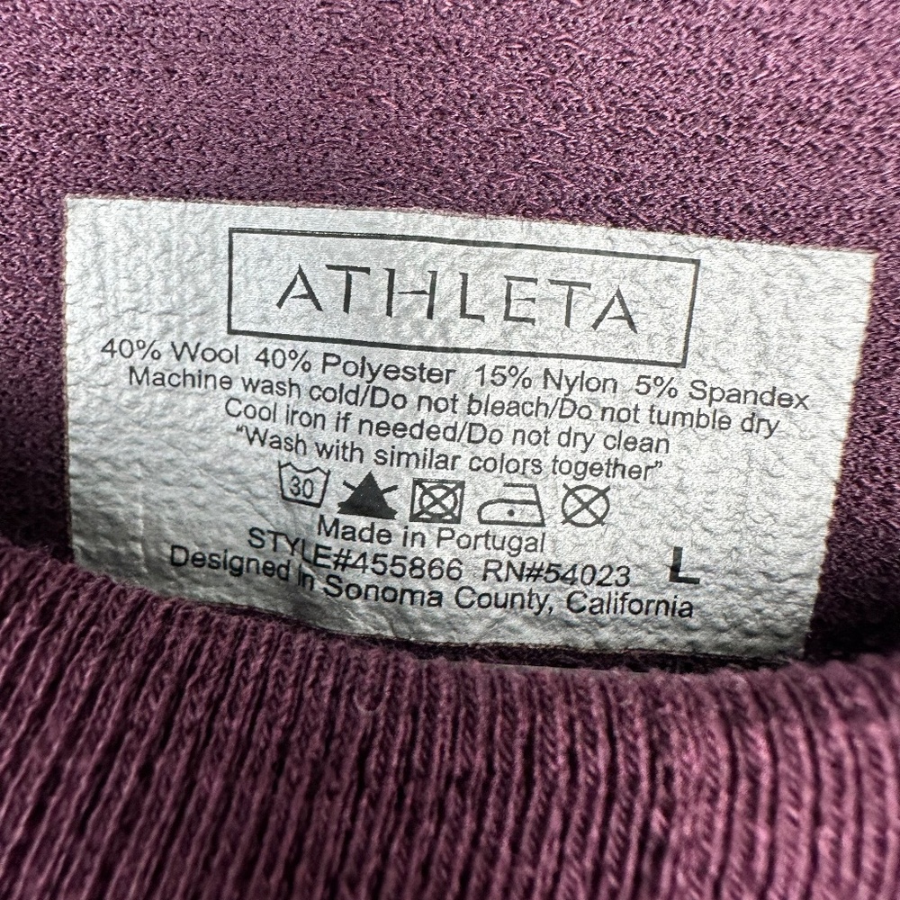 ATHLETA REMARKAWOOL LONG SLEEVE - Picture 7 of 7